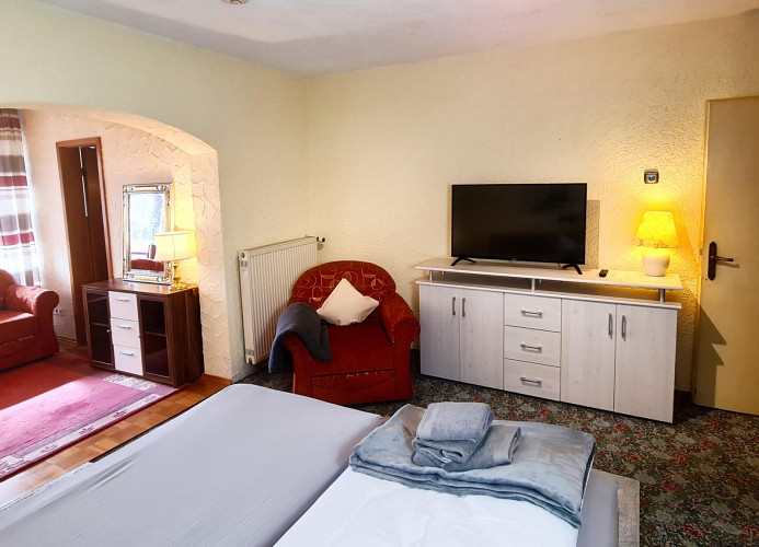 Zi02 Doppelzimmer Schönblick mit Balkon  