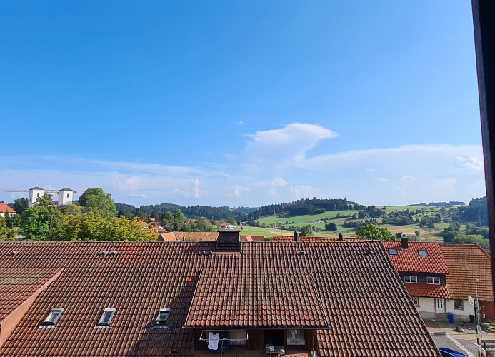 Doppelzimmer Bergblick mit 2 Einzelbetten - Pension Hauber 