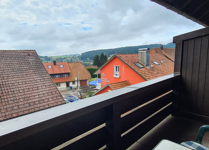 Doppelzimmer Heimatliebe mit schönem Balkon - Pension Hauber 