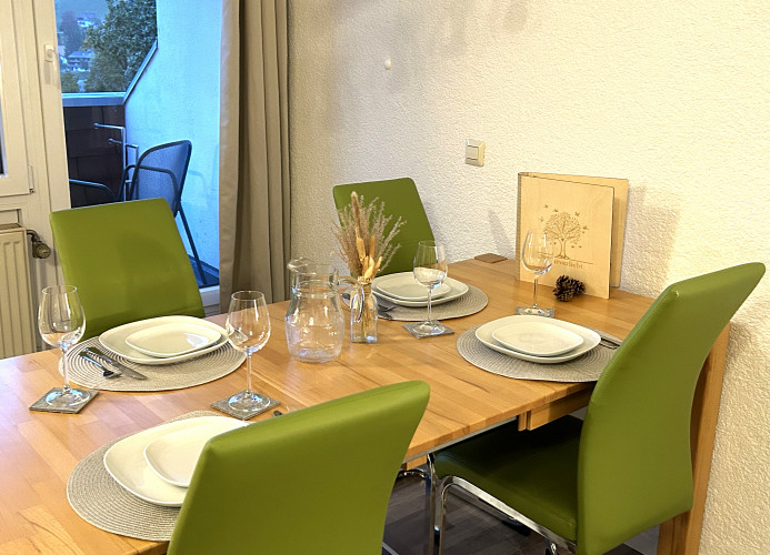 Ferienwohnung Naturverliebt im Schwarzwald - mit Sauna und Panoramabalkon, direkt an Skipiste und Wanderwegen